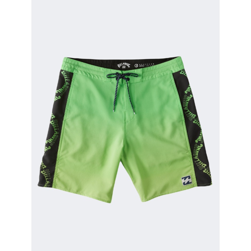 Billabong D Bah Lo Tide Men Beach Swim Short Neon Lime