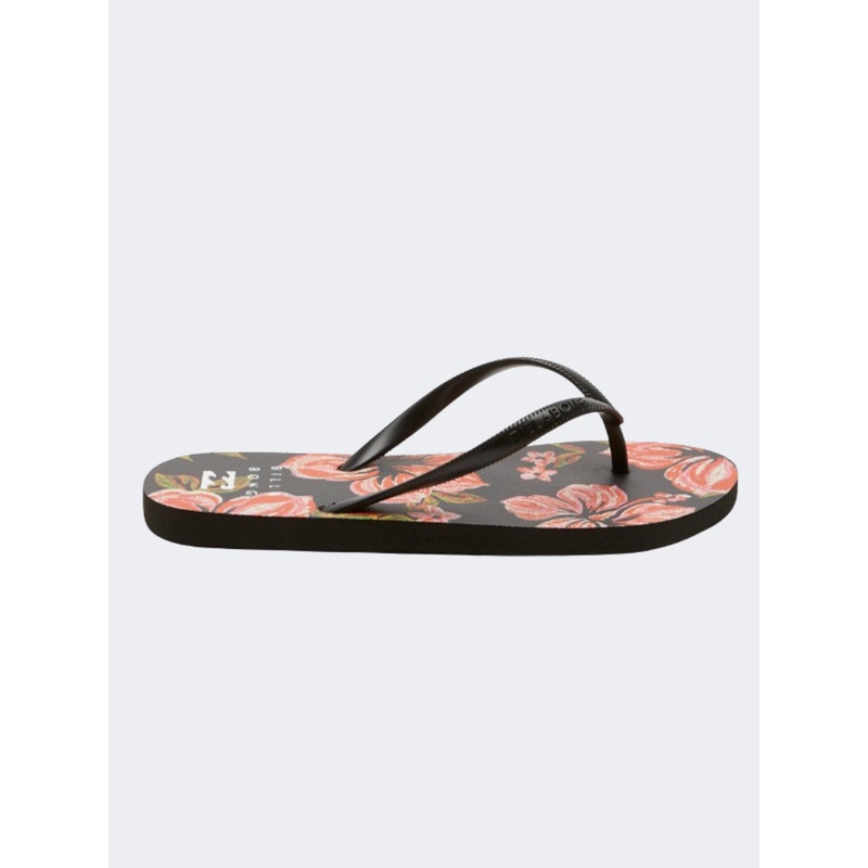 Billabong Dama Women Beach Slippers Black Pebble