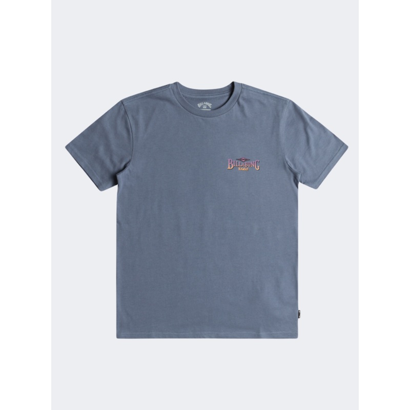 Billabong Dreamy Place Boys Lifestyle T-Shirt Slate Blue