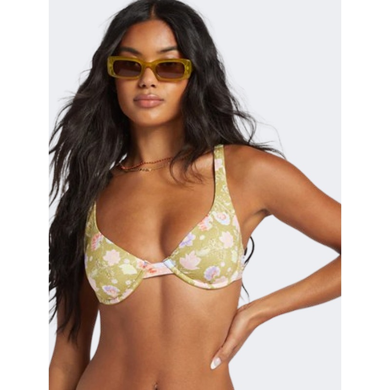 Billabong Feelin Peaceful Ruby Underwire Women Beach Bra Multicolor