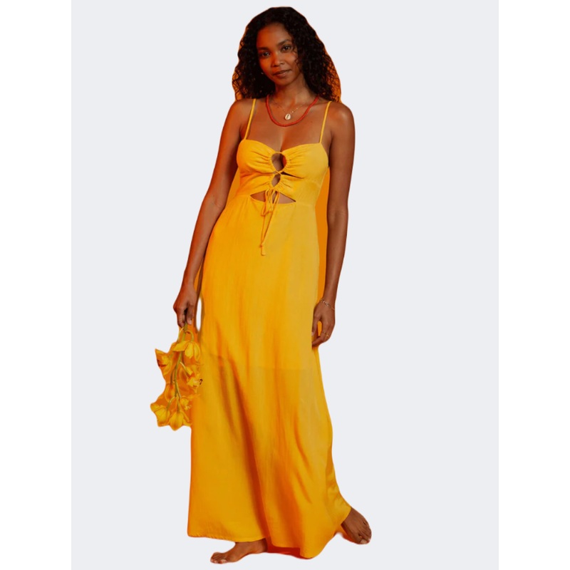 Billabong Lima Maxi Women Lifestyle Dress Sunset