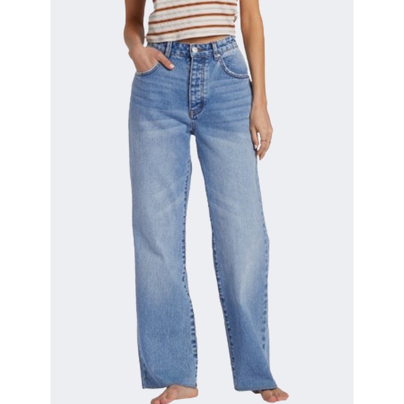 Billabong Rachel Boyfriend Women Lifestyle Pant Indigo Fade