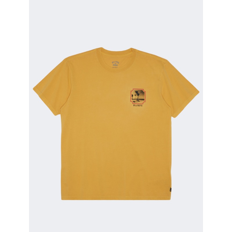Billabong Reflections Wave Wash Men Lifestyle T-Shirt Citrus