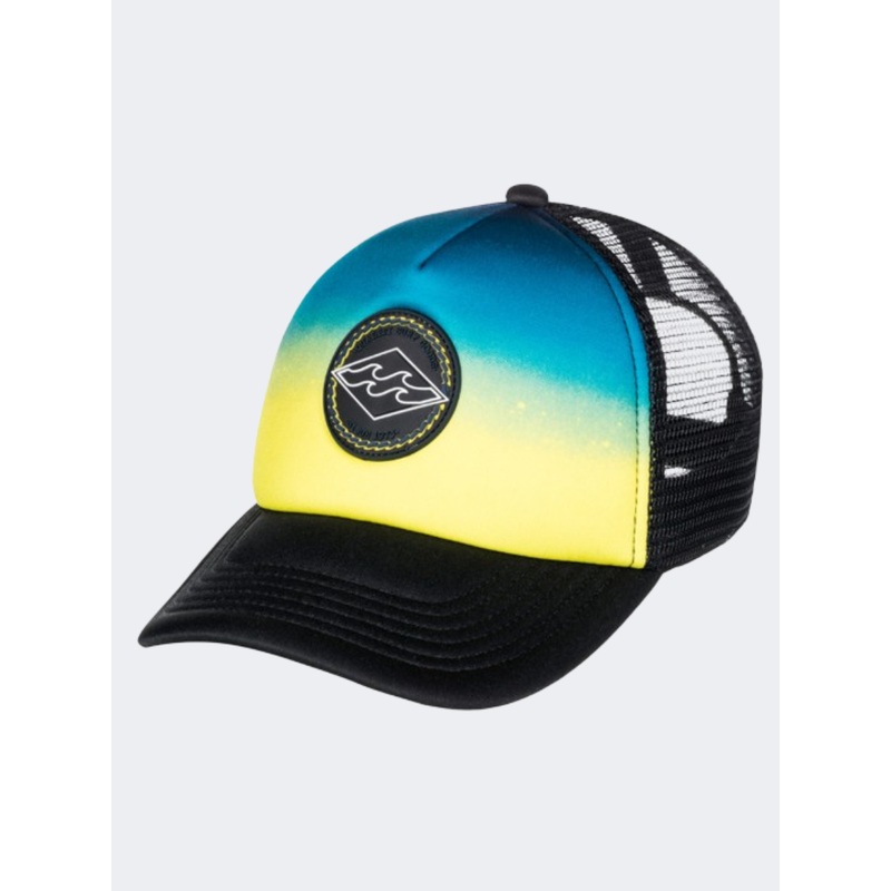 Billabong Rotor Diamond Boys Lifestyle Cap Black/Blue/Yellow