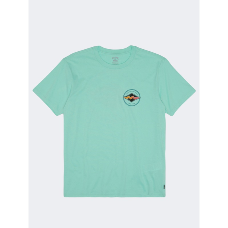 Billabong Rotor Diamond Men Lifestyle T-Shirt Blue Green