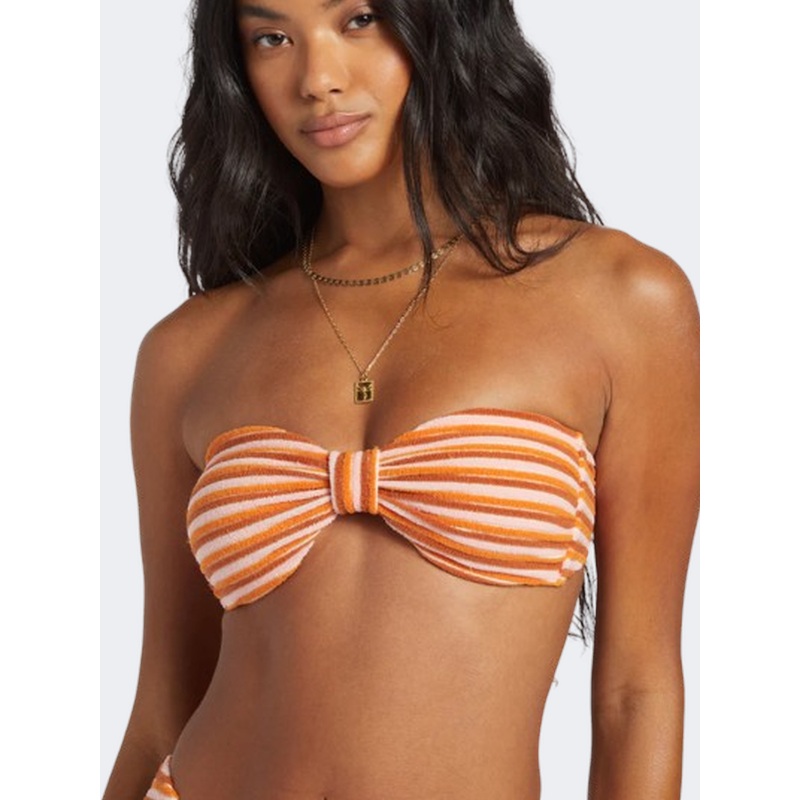 Billabong Tides Terry Betty Women Beach Bra Multicolor