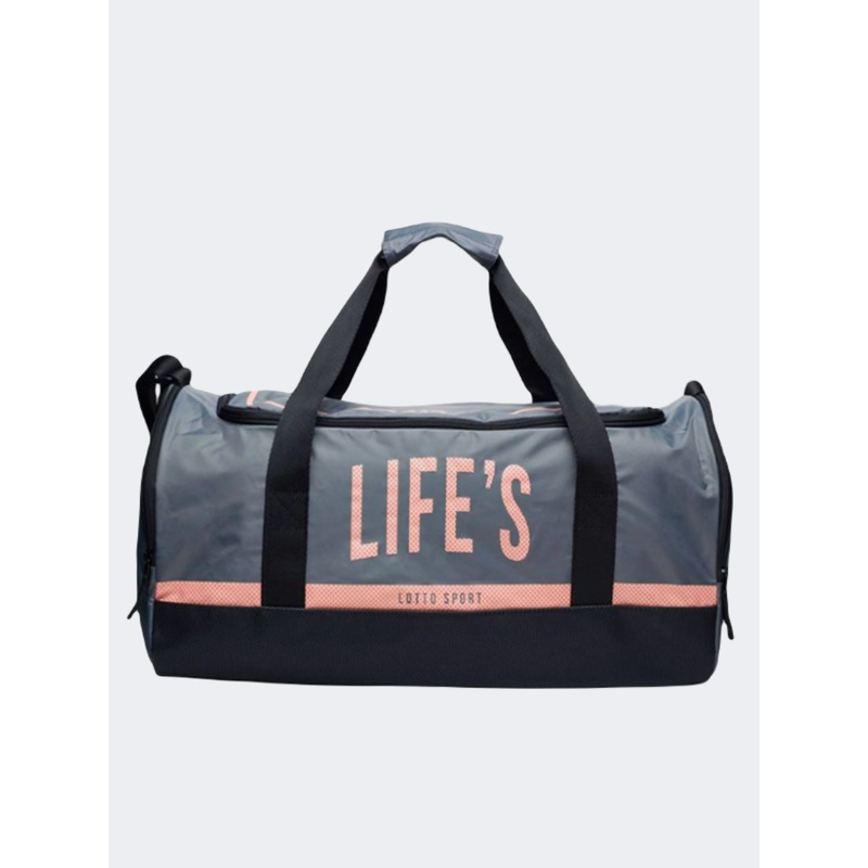 Lotto Sports Women Training Bag Asphalt/Coral