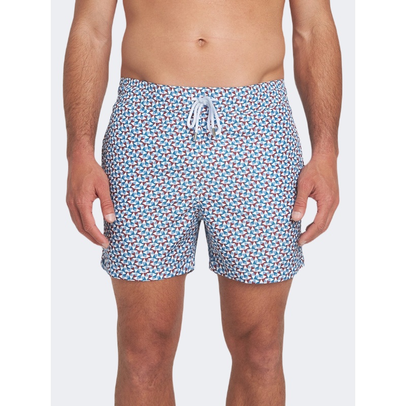 Sea You Soon Cassis Men Beach Swim Short Cherry