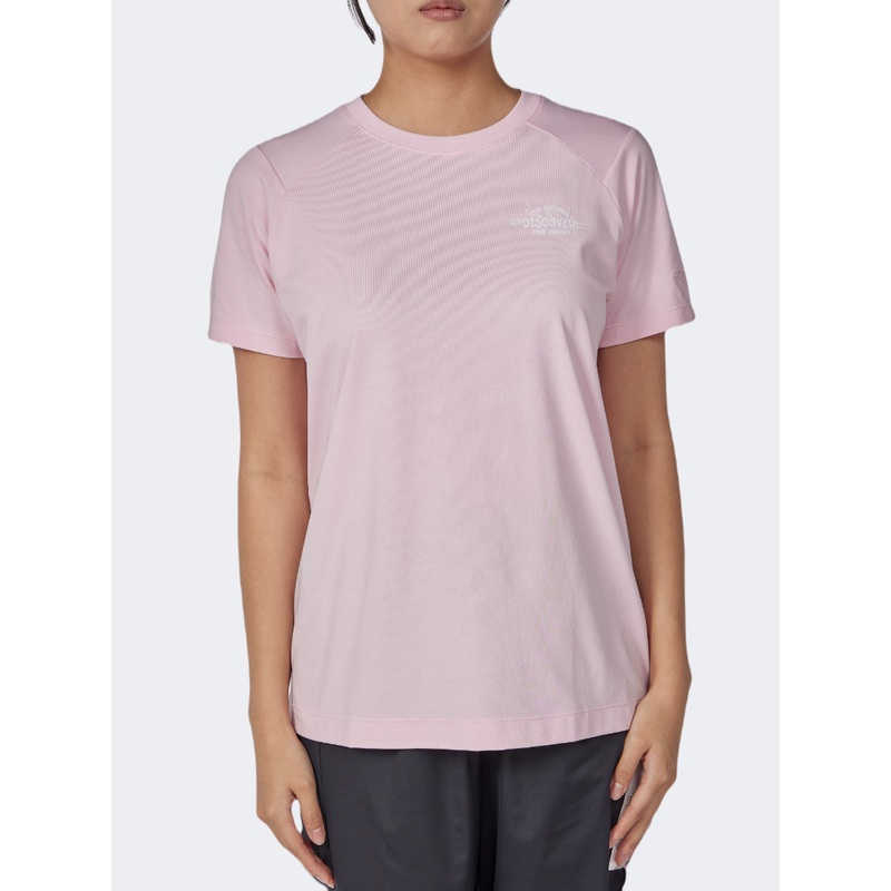 Anta Camping Women Outdoor T-Shirt Pink