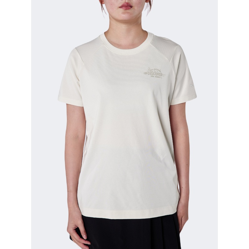 Anta Camping Women Outdoor T-Shirt White