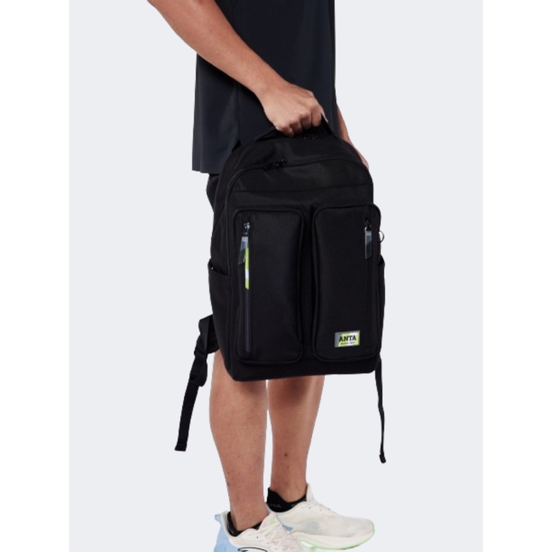 Anta Campus Unisex Lifestyle Bag Black