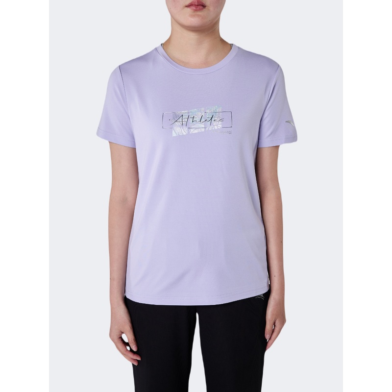 Anta Fat Burning Women Training T-Shirt Purple