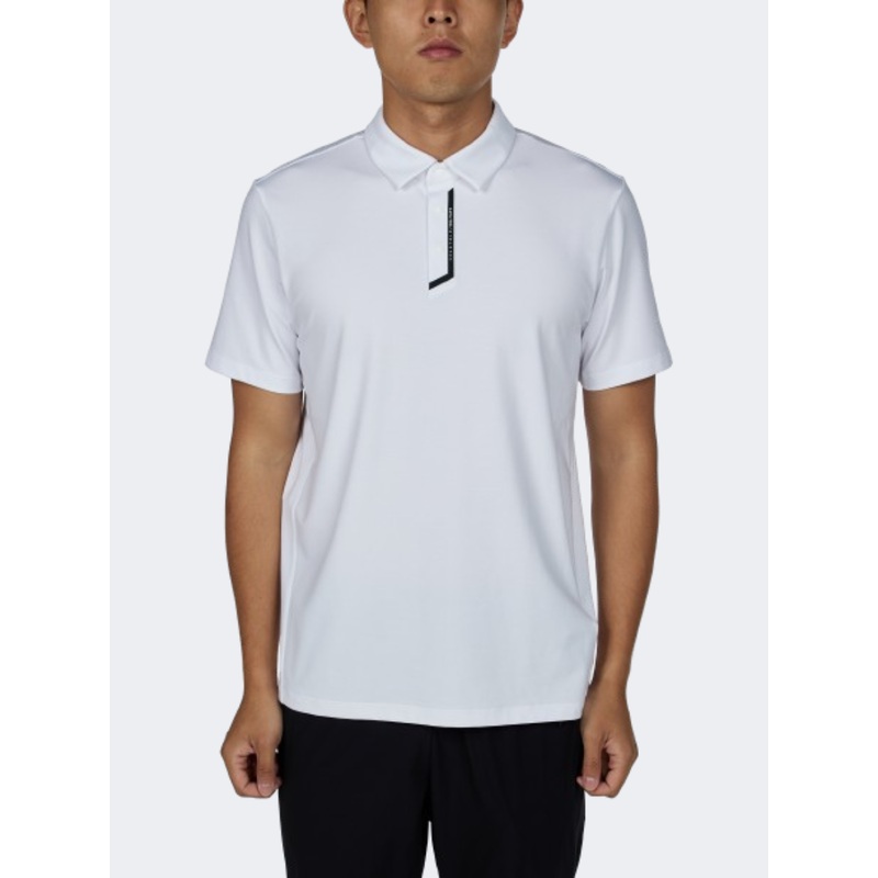 Anta Metropolitan Men Training Polo Short Sleeve White