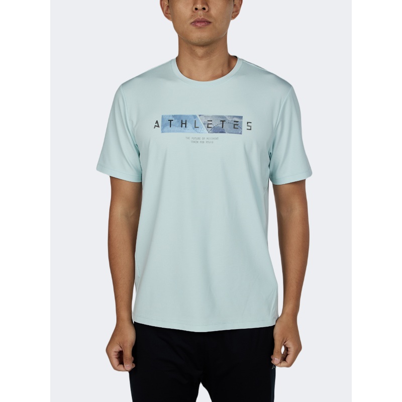 Anta Metropolitan Men Training T-Shirt Light Blue