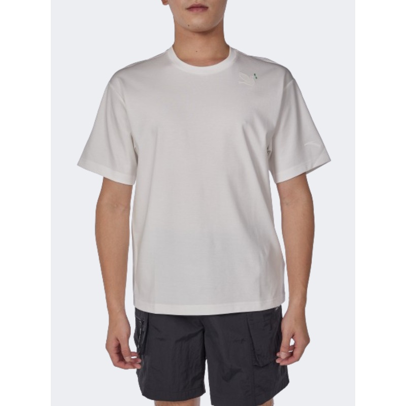 Anta Peace And Love Men Lifestyle T-Shirt White