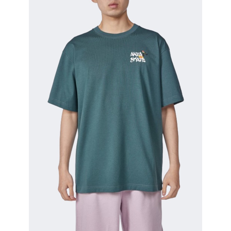 Anta Still Breathing Men Lifestyle T-Shirt Green