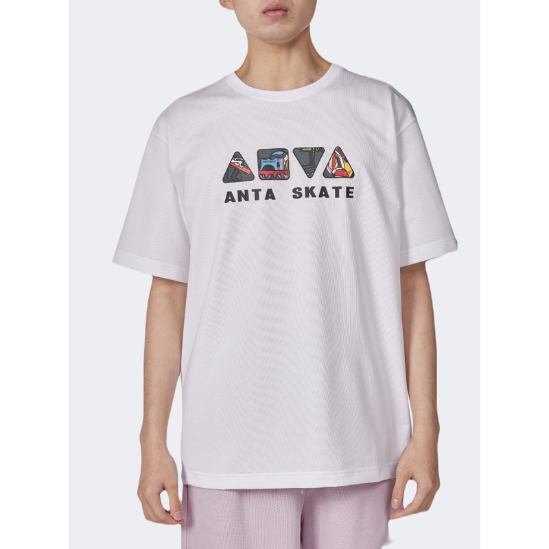 Anta Still Breathing Men Lifestyle T-Shirt White