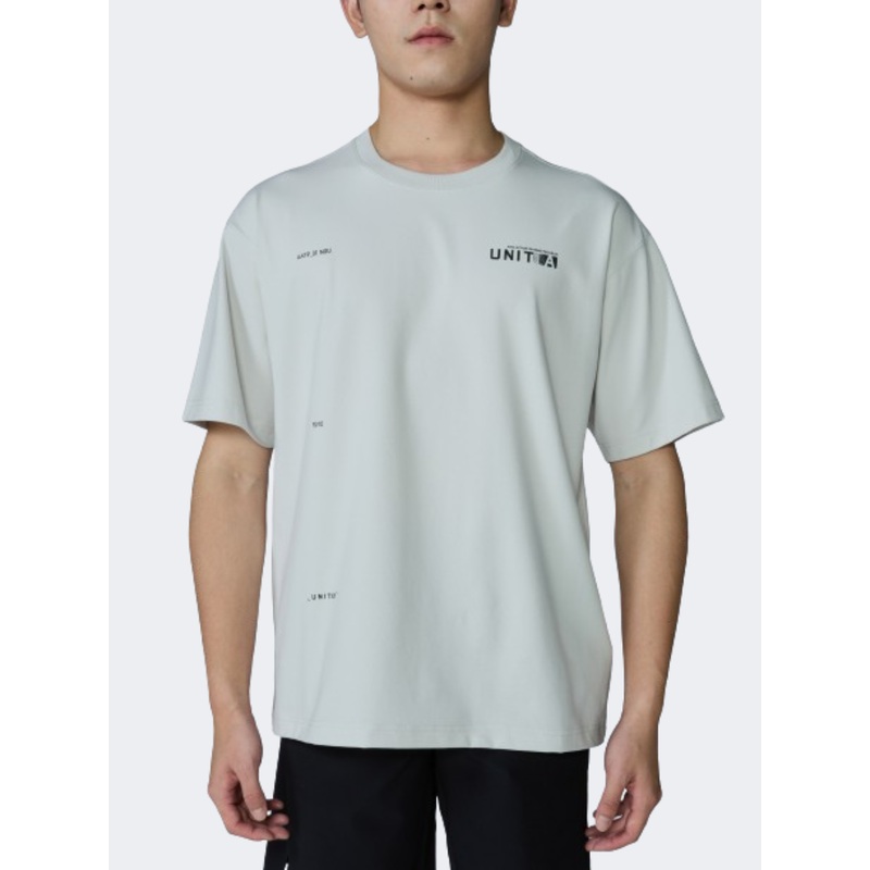 Anta Unit A Men Training T-Shirt Grey