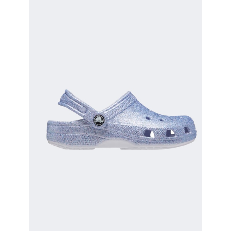 Crocs Classic Glitter Kids Lifestyle Slippers Frosted Glitter