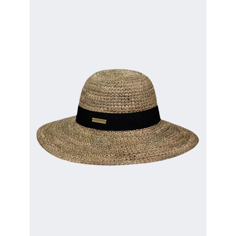 Stamion Seagrass Women Beach Hat Natural