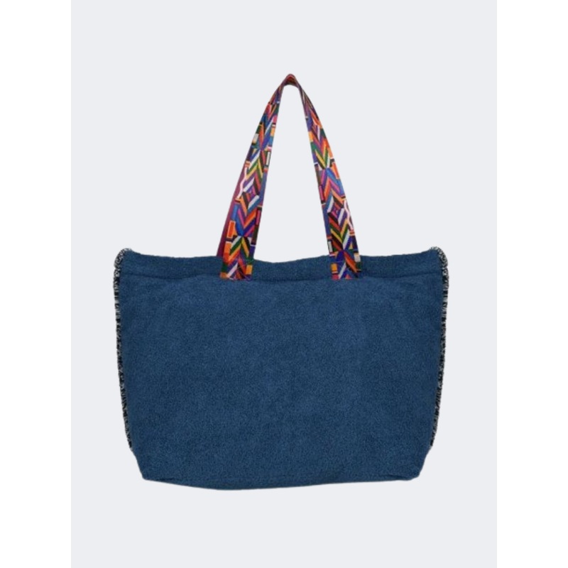 Stamion Terry Women Beach Bag Navy
