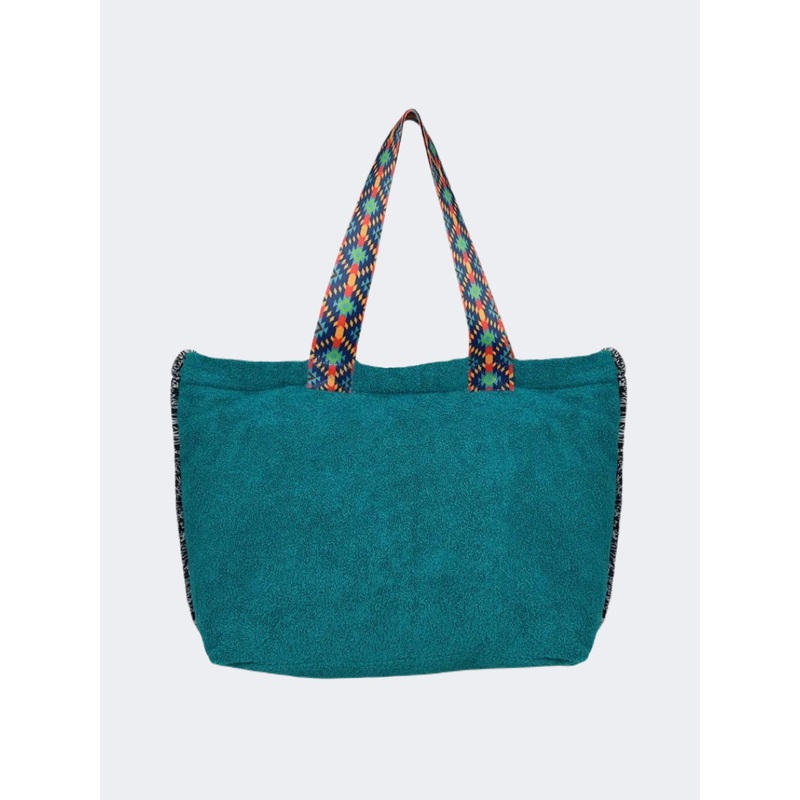 Stamion Terry Women Beach Bag Turquoise