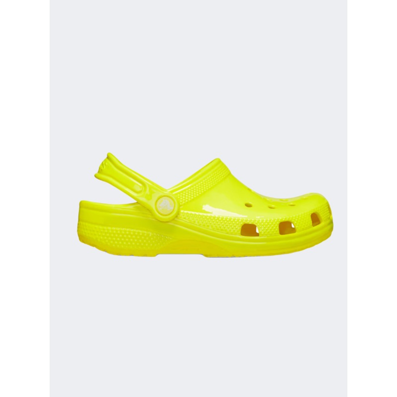 Crocs Classic Neon Clog Unisex Lifestyle Slippers Acidity