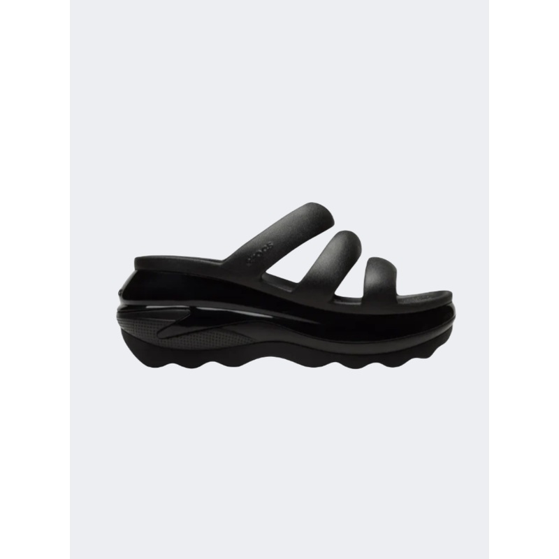 Crocs Mega Crush Triple Unisex Lifestyle Slippers Black