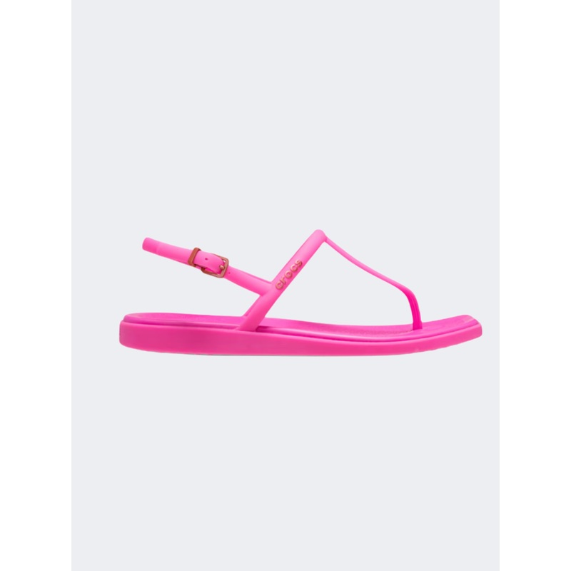 Crocs Miami Thong Women Lifestyle Slippers Pink Crush