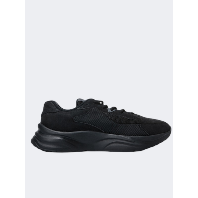 Erke Jogging Men Lifestyle Shoes Black