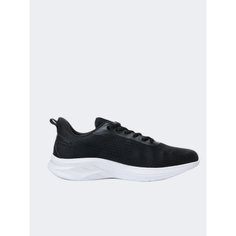 Erke Men Running Shoes Black