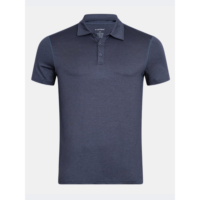 Top Ten Modern Men Training Polo Short Sleeve Grey