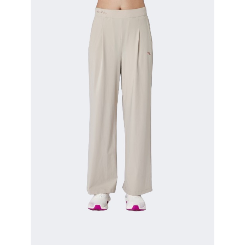 Anta Bar Women Training Pant Light Khaki