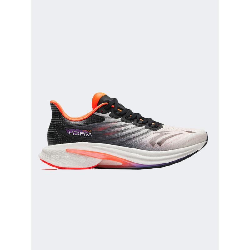 Anta Mach 4 Men Running Shoes White/Black/Orange
