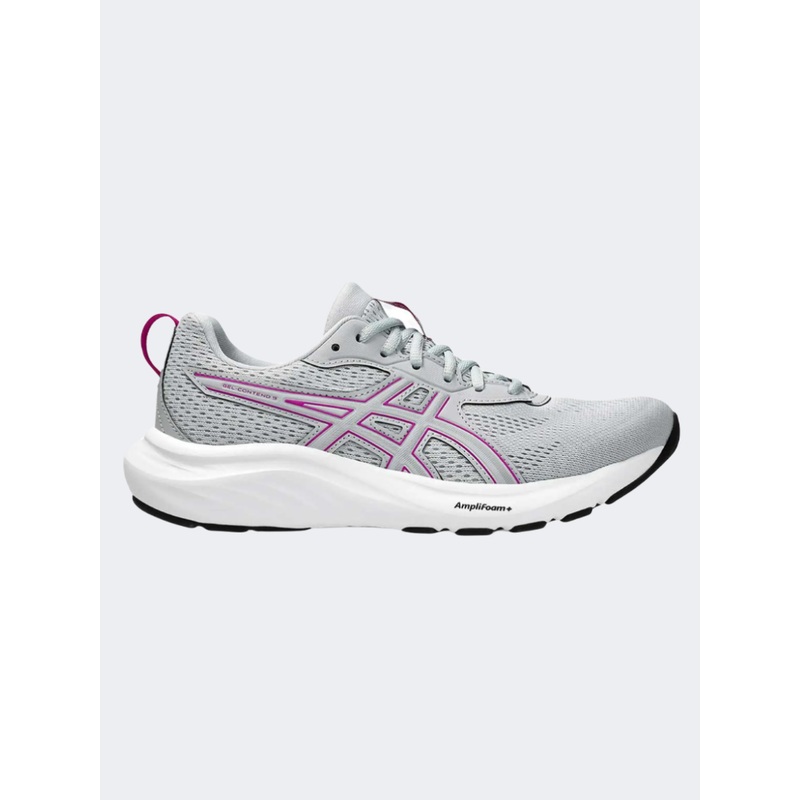 Asics Gel Contend 9 Women Running Shoes Grey/Purple