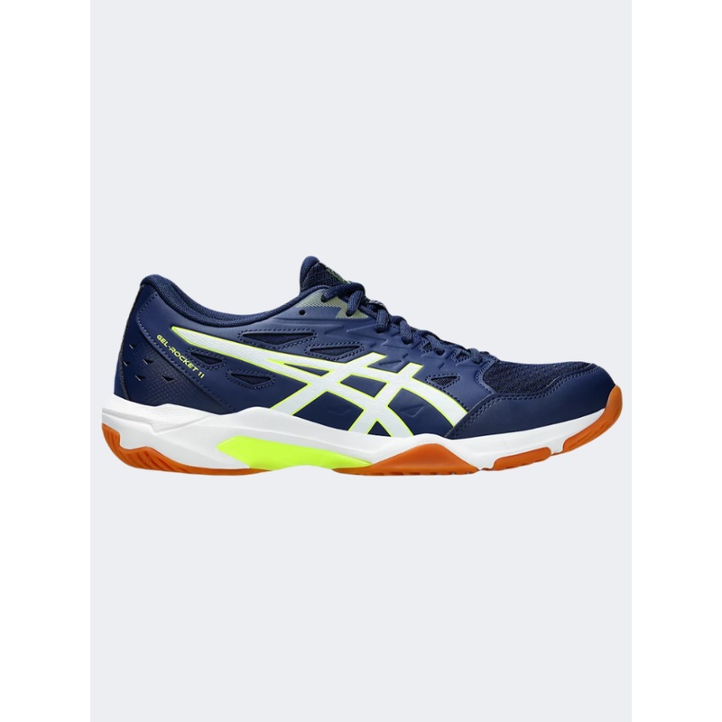 Asics Gel Rocket 11 Men Indoor Shoes Blue/Yellow