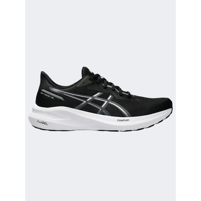 Asics Gt 1000 13 Men Running Shoes Black/White