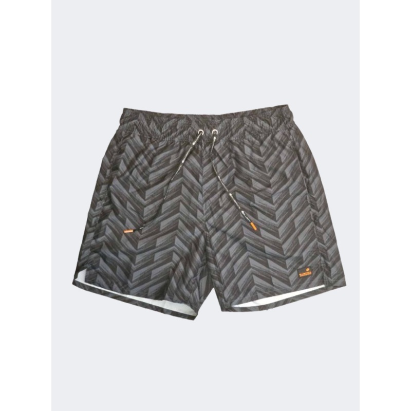 Blue Point Men Beach Swim Short Smoke Screen Grey
