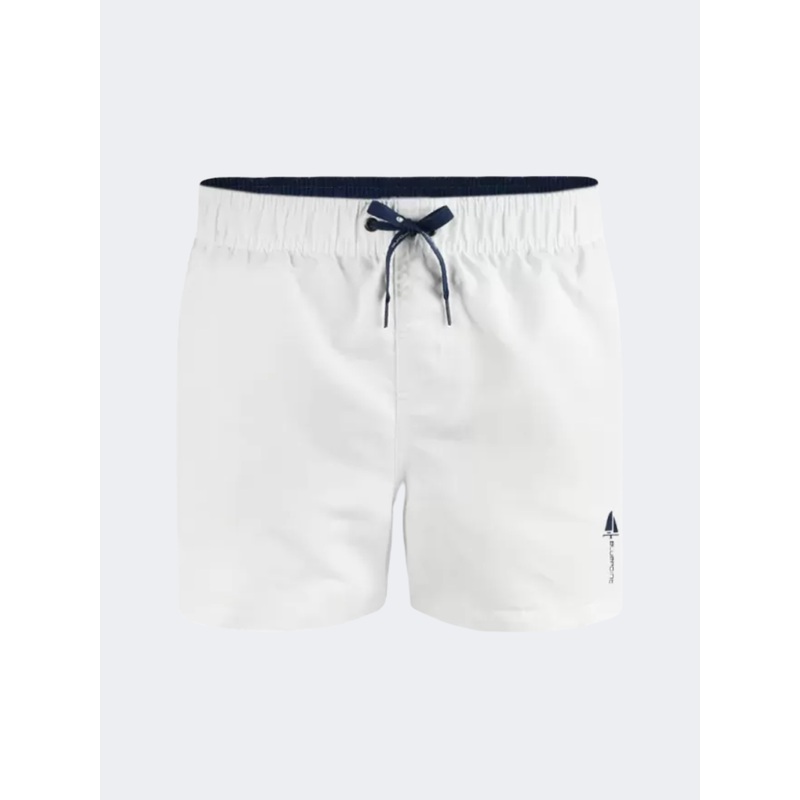 Blue Point Men Beach Swim Short White