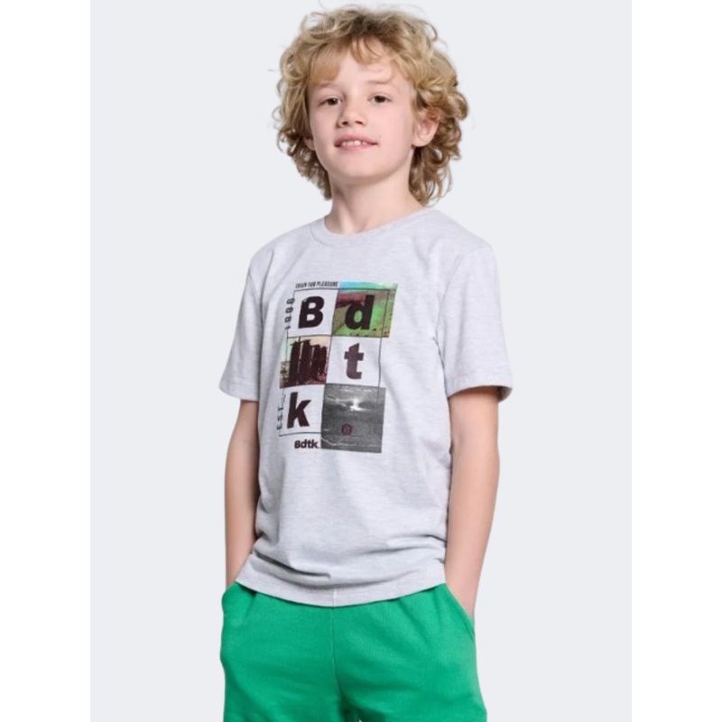 Bodytalk Boys Lifestyle T-Shirt Grey Melange