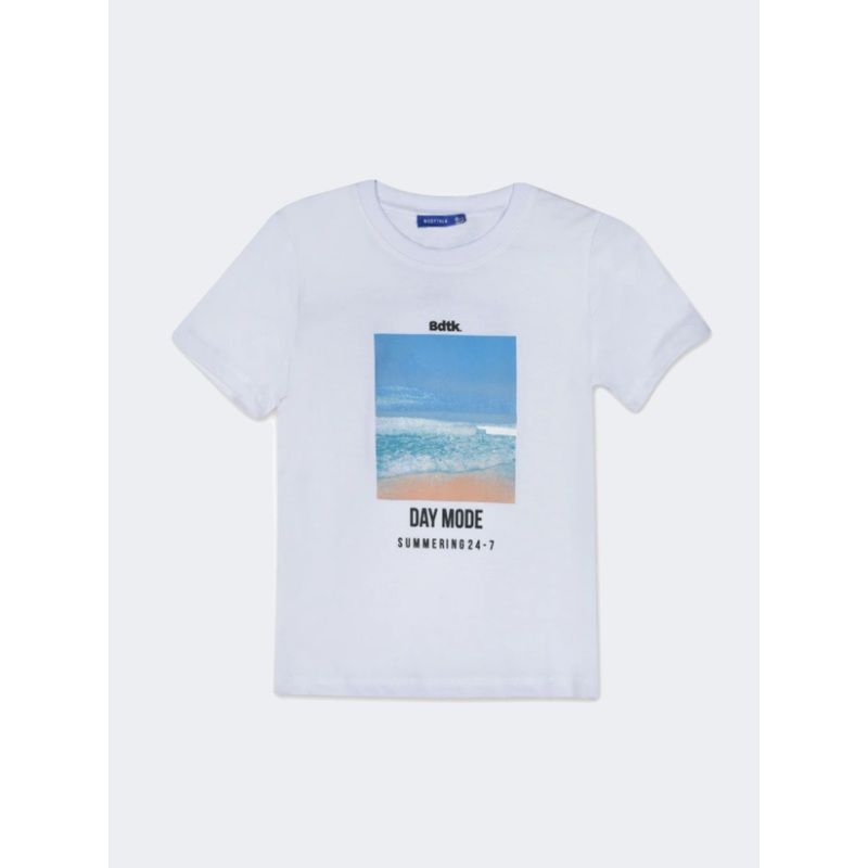 Bodytalk Boys Lifestyle T-Shirt White/Green