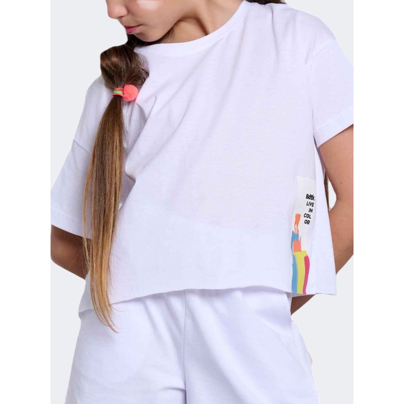 Bodytalk Liveincolor Girls Lifestyle T-Shirt White