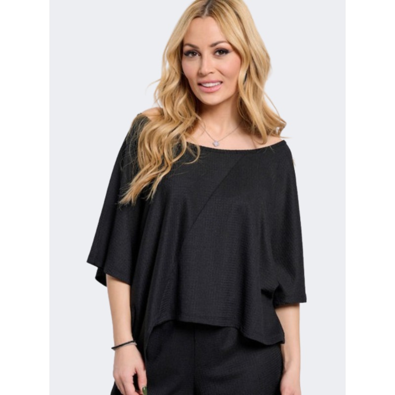 Bodytalk Loose Women Lifestyle T-Shirt Black