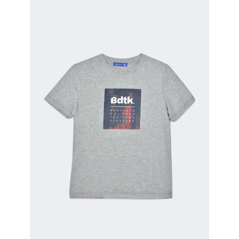 Bodytalk Shabby Minime Boys Lifestyle T-Shirt Grey/Navy/Red