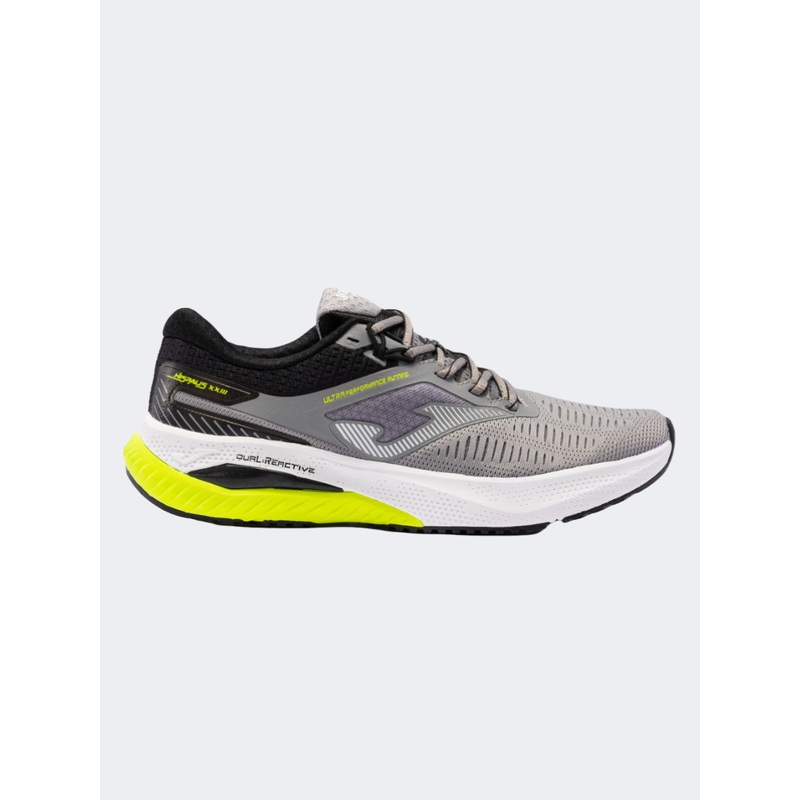 Joma Hispalis 2412 Men Running Shoes Grey/White/Yellow