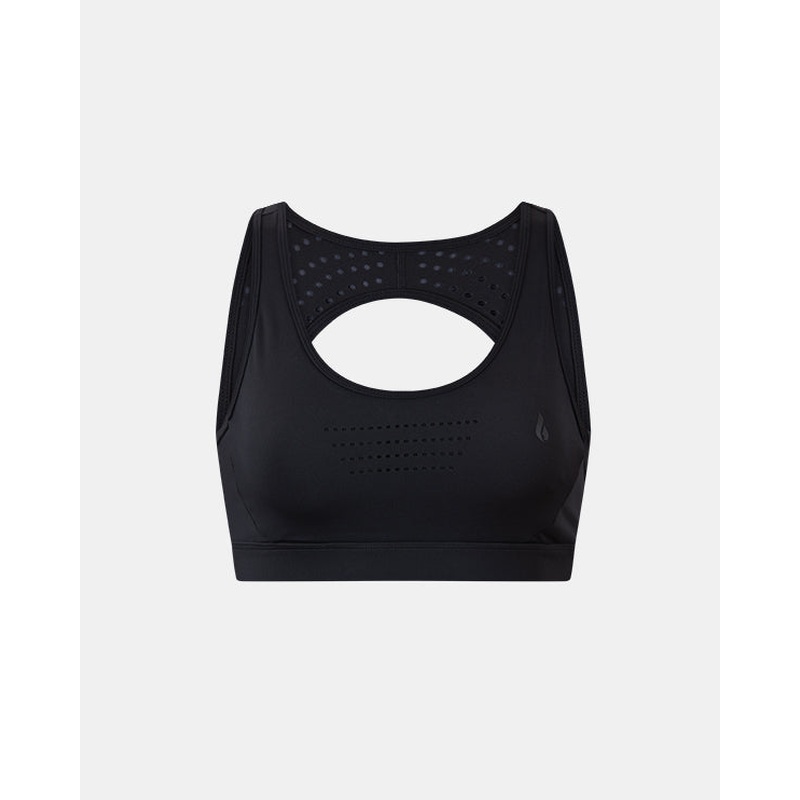 Oil And Gaz Comfy Women Training Bra Black