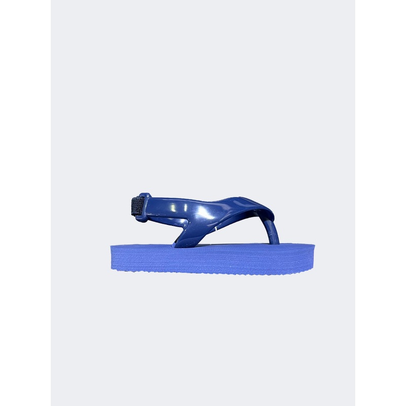 Oil And Gaz Sheet Baby Infant Beach Slippers Navy