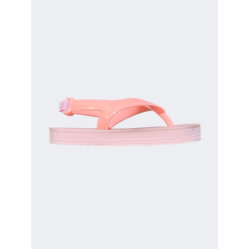 Oil And Gaz Sheet Baby Infant Beach Slippers Pink