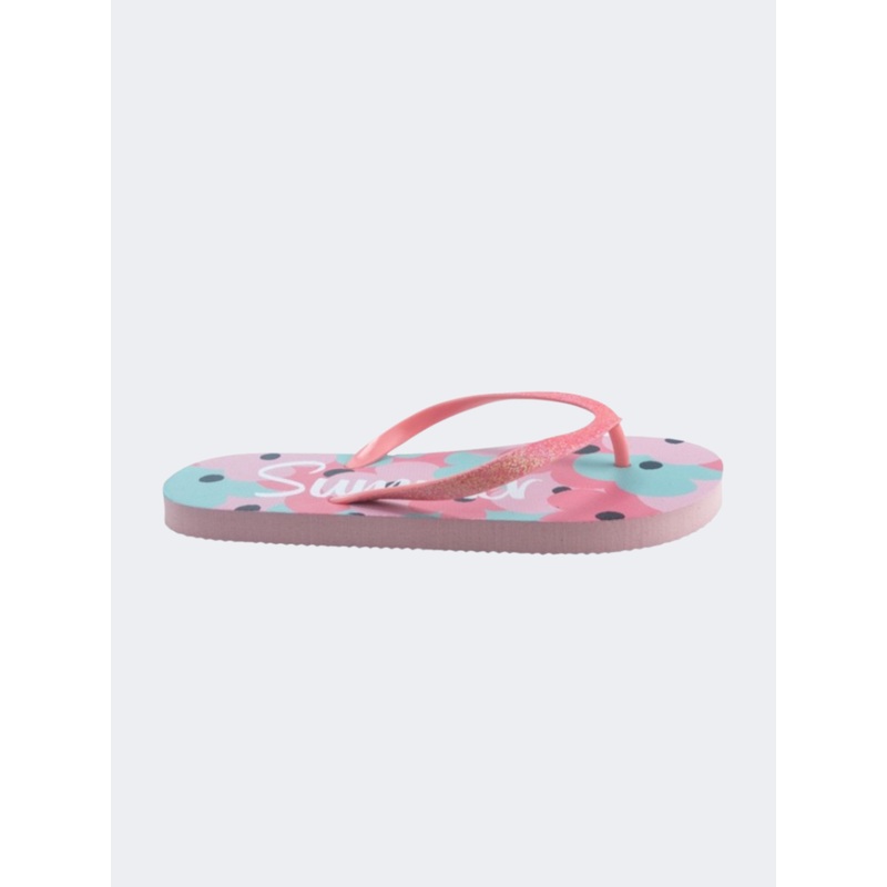 Stamion Mer Pe Girls Beach Slippers Pink