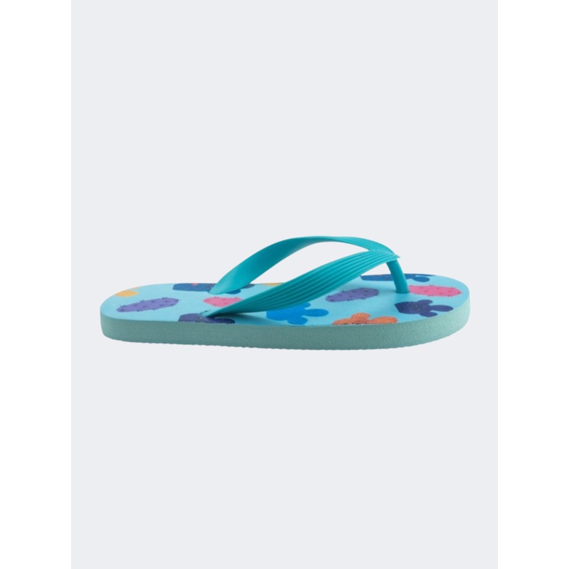 Stamion Turtles Pe Boys Beach Slippers Turquoise